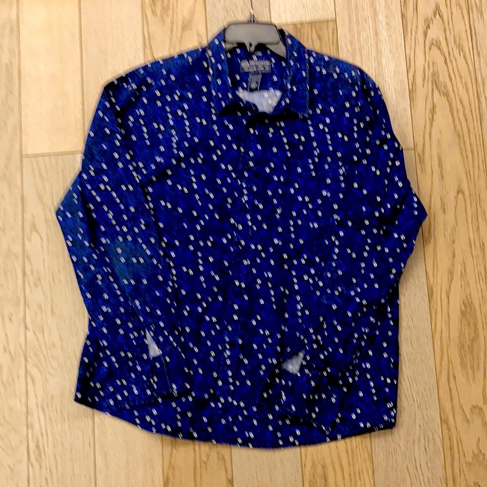 American Rag cotton print shirt